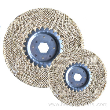 HIGH PERFORMANCE HEMP BUFFING WHEEL